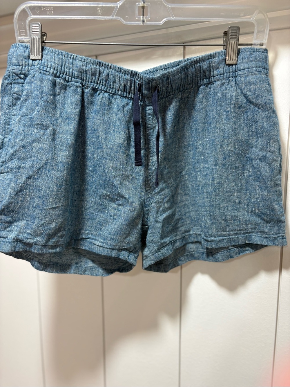 Patagonia Women's Island Hemp Baggies Shorts Blue Size Small